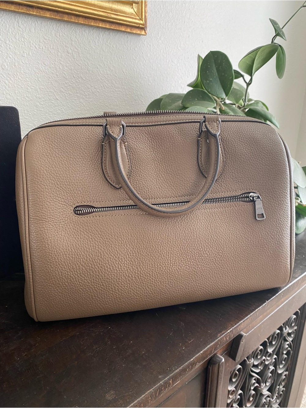 COACH Large Rowan in Stone - Picture 2 of 7